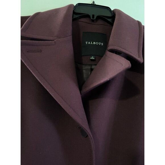 Talbots Women's Size 6 Purple Jacket (Orig. $219) - Picture 9 of 15